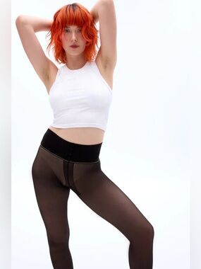 SHEERTEX Black Classic SHEERTEX rip Resist Tights